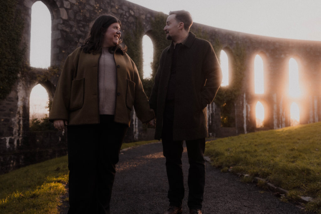 cinematic engagement in Oban