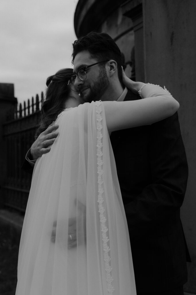 Edinburgh destination photoshoot vintage dress